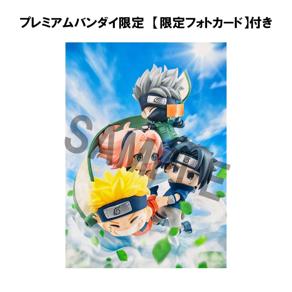 Naruto Shippuden FigUnity PVC Mini Statue Gather here  Team 7 13 cm (with gift)